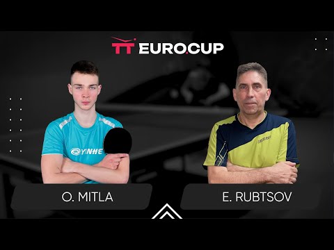13:15  Oleksii Mitla  - Eduard Rubtsov 23.10.2023 TT Euro.Cup Ukraine  Master. TABLE 4