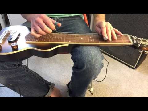 Joe Pass-Style 12 Bar Blues with Extensions - Rhythm Lap Steel