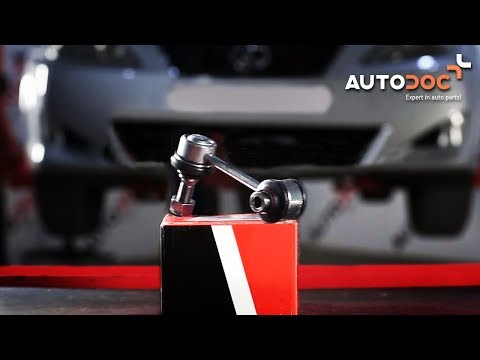 How to change rear anti roll bar link LEXUS IS 2 TUTORIAL | AUTODOC