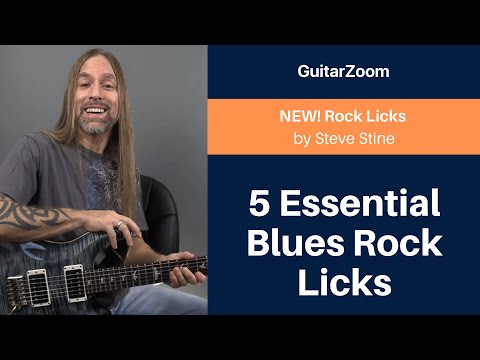 5 Essential Blues Rock Licks | Rock Licks Workshop