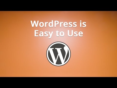 WordPress is Easy to Use