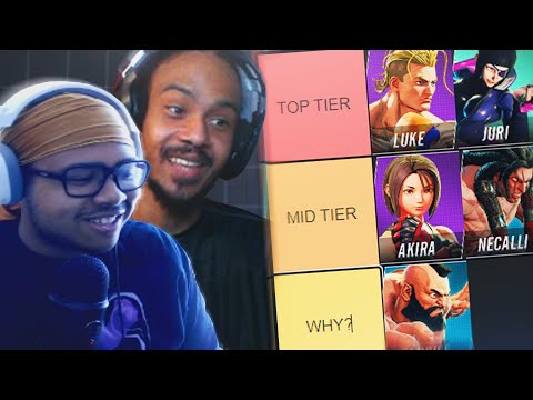 THE FINAL STREET FIGHTER V TIER LIST! w/ @iDomNYC