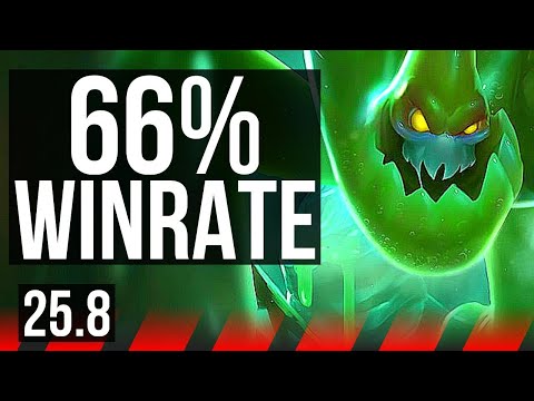 ZAC vs CAMILLE (TOP) | 7/0/4, 66% winrate, Rank 9 Zac, Godlike | BR Challenger | 25.8