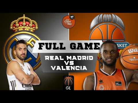 Real Madrid vs Valencia Basket | FULL GAME REPLAY | Copa del Rey 2026 Semifinal |