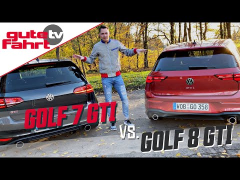 VW Golf 7 GTI vs. Golf 8 GTI: Is the new generation actually better? Comparison | Test | Review