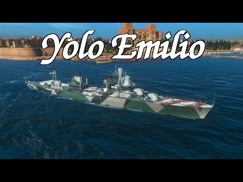 World of Warships Blitz - Italian destroyer "Paolo Emilio" review