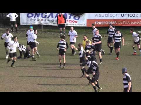 PRJU16 - Mirano 15/02/2015. Allenamento congiunto Mirano U16 vs Petrarca Rugby U16