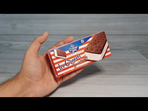Cream Bell - Vanilla Ice Cream Sandwich 🍰 Unboxing
