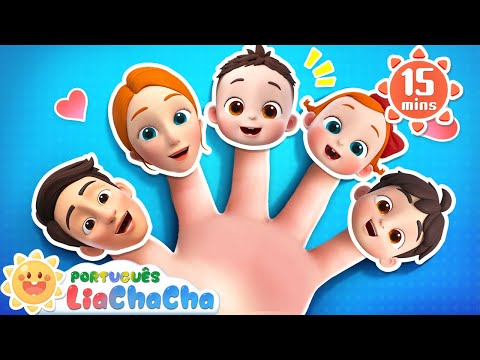 Lia, ChaCha e A Família dos Dedos | Compilação | LiaChaCha em Português - Músicas Infantis