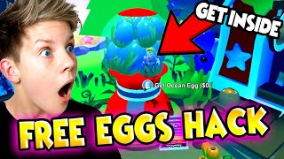 How To Get INSIDE The GUMBALL MACHINE & UNLOCK FREE Ocean Eggs in Adopt Me!!