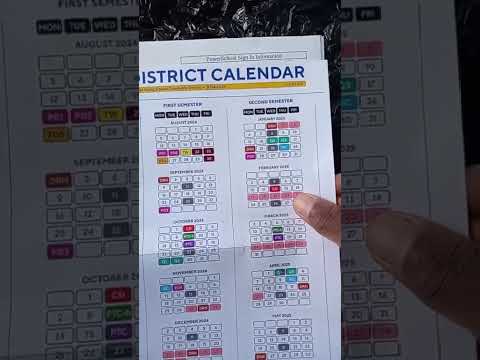 Dpscd Calendar