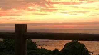 preview picture of video 'A hundret beautiful sunset in Japan.夕日百選動画HD　秋田県にかほ市象潟 2012,08,29'