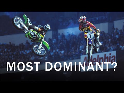 Who is the most dominant supercross champion?
