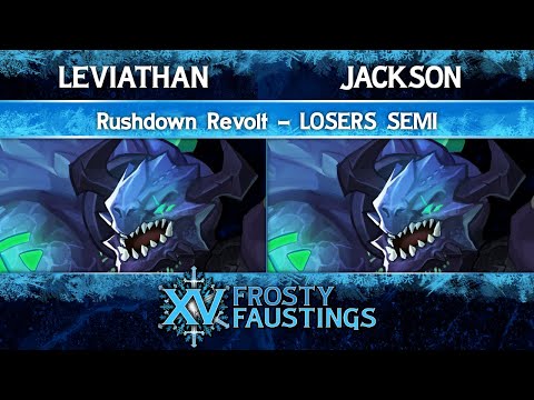 Frosty Faustings XV Losers Semi - Leviathan (The Torment) vs Jackson (The Torment) - Rushdown Revolt
