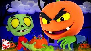 There’s A Scary Pumpkin | Halloween Songs & Music for Children | Spooky Kids Cartoon | Kids Tv Song