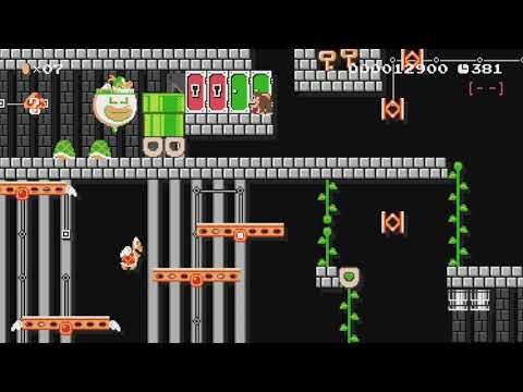 Donkey Kong (Arcade) Remix by Diego - Super Mario Maker - No Commentary 1bl
