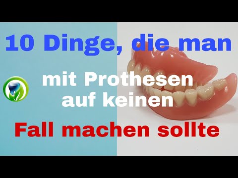 10 Dinge, die man mit Prothesen auf keinen Fall machen sollte