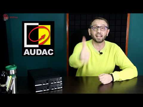 Audac COM104 COM108 микшер, предусилитель, усилитель 3 в 1