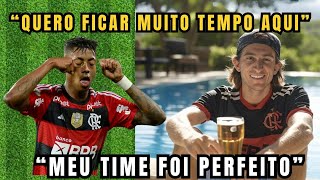 FILIPE LUIS DEU AULA NA ENTREVISTA! FLAMENGO 3X1 BOTAFOGO! MENGÃO TRICAMPEÃO!