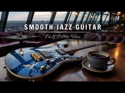 Smooth Jazz Guitar Music - Cool Cafe Vibes • Relaxing Guitar Music for Cafe, Study & Work