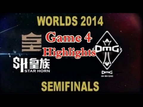World championship 2014 - SHR vs OMG (Game 4) - Semifinal (Highlights)