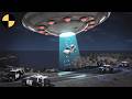 Cars Vs UFO BeamNG Drive