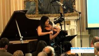Violinist Kristin Lee performing an excerpt from Vivian Fung's 'Violin Concerto'
