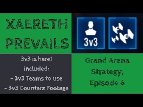 GAC Strategy: 3v3 is back! Let's talk about some basics