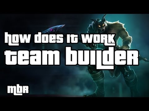 How Does Team Builder Work Beta - League of Legends Season 4 - HD