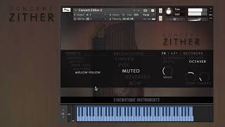 Video thumbnail for Concert Zither Walkthrough by CINEMATIQUE INSTRUMENTS