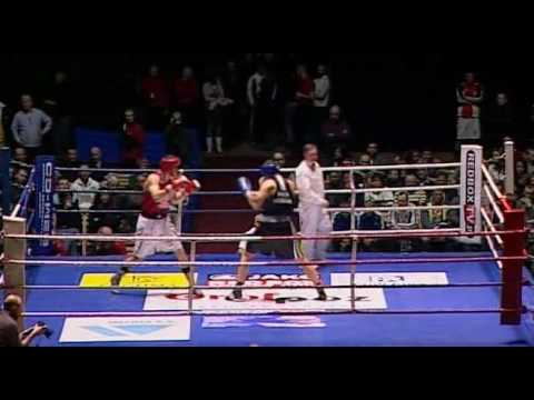 +81kg Rekowski vs Subacius walka Bundesligi w Poznaniu 2010.02.11