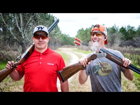 Shotgun Trick Shots: Winchester Model 101 Edition