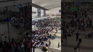 Busy park Station in Johannesburg.#shorts#vloggerlifestyle#trand