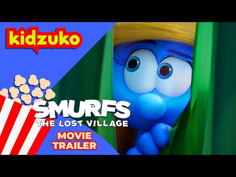 Smurfs: The Lost Village - Official Movie Trailer | Sony Pictures kids | @Kidzuko