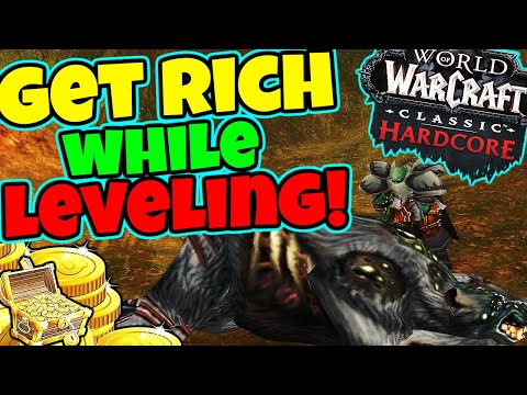 How To Make Gold From Level 40-50 in Classic WoW Hardcore