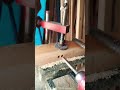Insane Wood Drilling Perfection This Wood Drilling Looks Too Perfect Woodstool Woodworking Wood