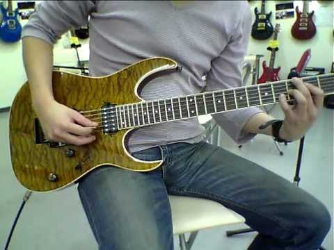 Ibanez Prestige RG2920Z Tiger Eye | Reverb