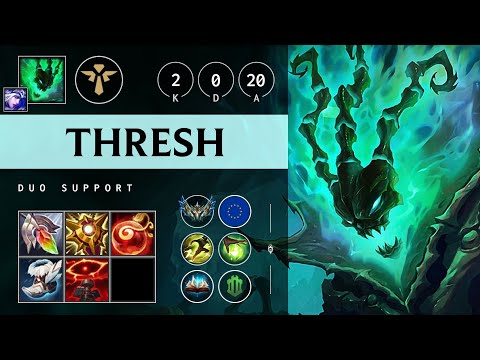 Thresh Support vs Rakan - EUW Challenger Patch 25.21
