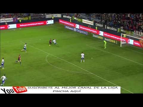 Osasuna vs Espanyol 1-0 Gol Cejudo Jornada 18 2013/2014 - AllGoalsLFP