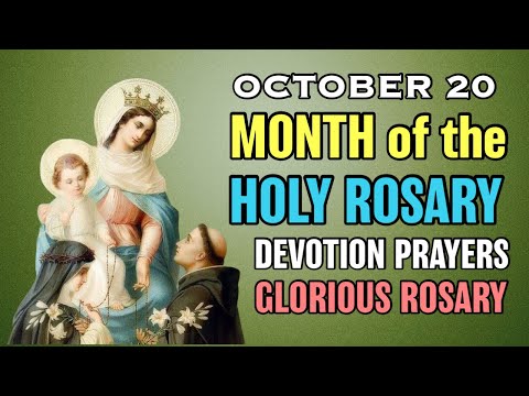 💙 TODAY HOLY ROSARY WEDNESDAY OCTOBER 20, 2021🌹Glorious Mysteries VIRTUAL🌹Wednesday & Sunday