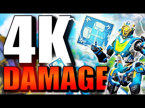 HOW TO GET THE 4K DAMAGE BADGE IN APEX LEGENDS! | GAMEPLAY BREAKDOWN!