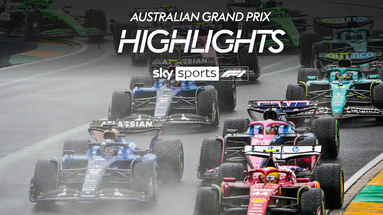 EXTENDED HIGHLIGHTS! Who took the first win of 2025 in rainy Melbourne? 👀🌧️ | Australian Grand Prix