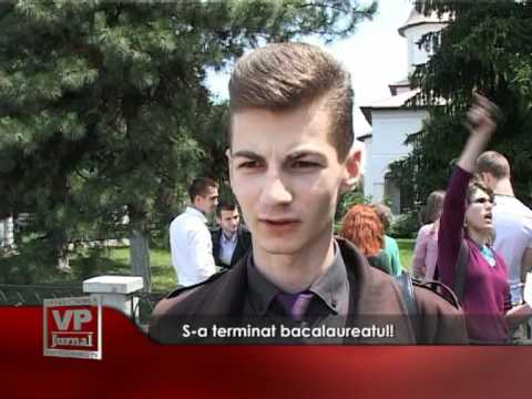 S-a terminat bacalaureatul!