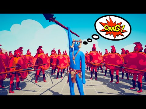 100x HOPLITE vs EVERY GOD | TABS - Totally Accurate Battle Simulator
