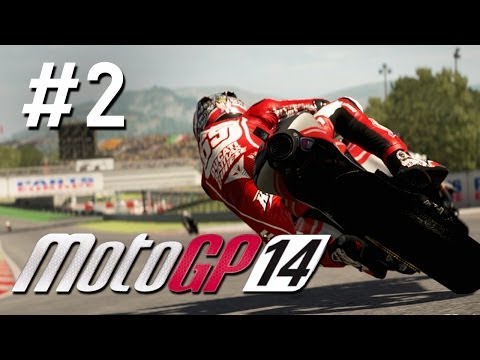MotoGP 14 Walkthrough Part 2 - Career Mode QATAR - PS4