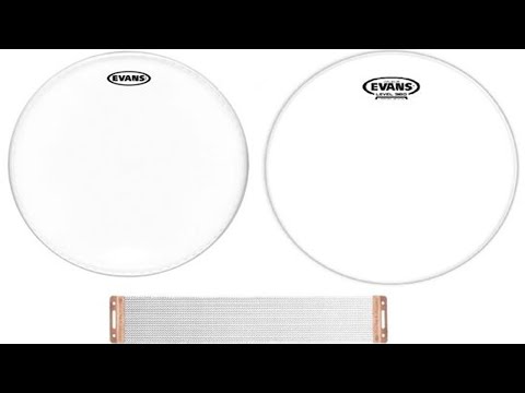 GREAT DRUM DEAL ALERT: Evans Snare drumhead pack with PureSound Snare Wires for Under $30!