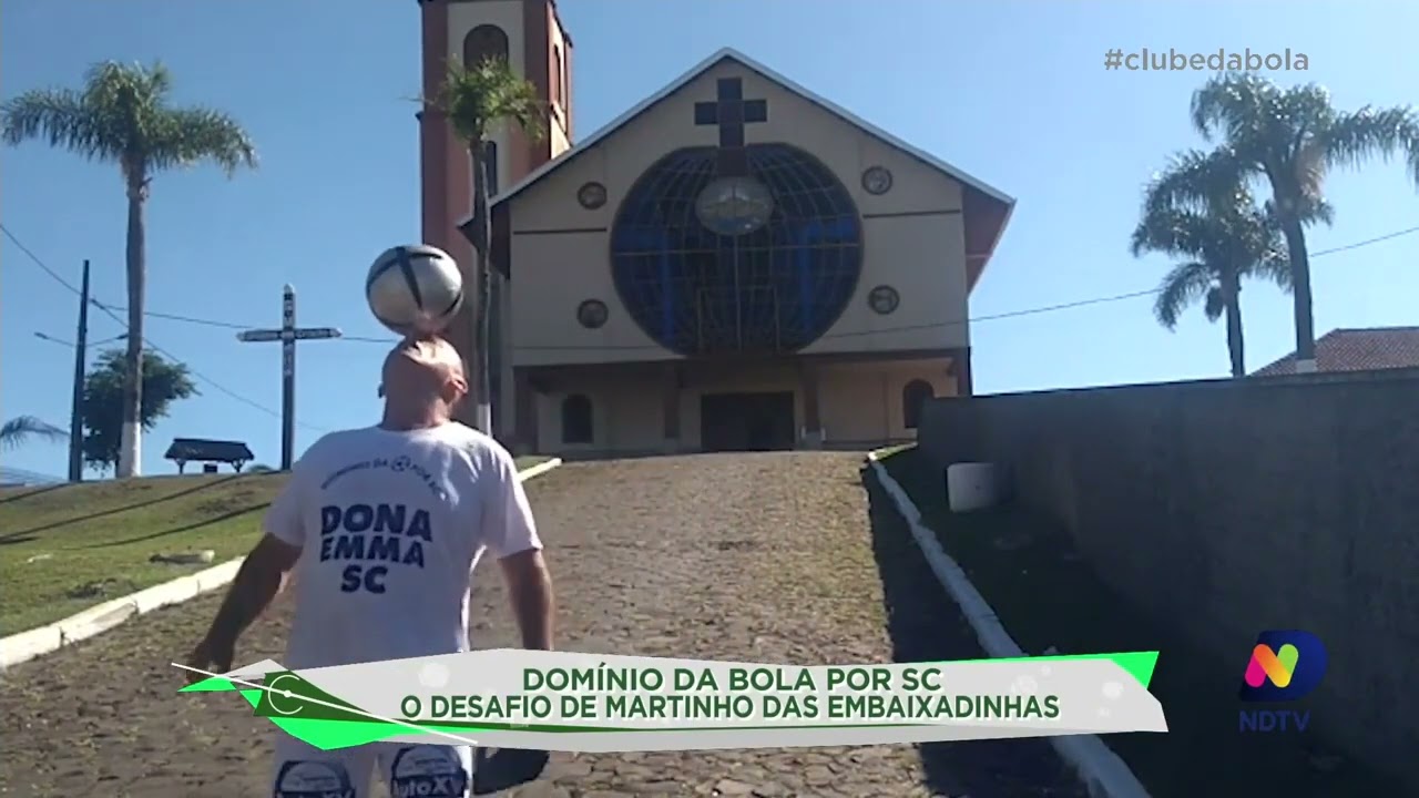 CONFIRA O VÍDEO: HOMEM QUE ESTA ATRAVESSANDO SC FAZENDO EMBAIXADINHAS PASSA POR LEBON RÉGIS