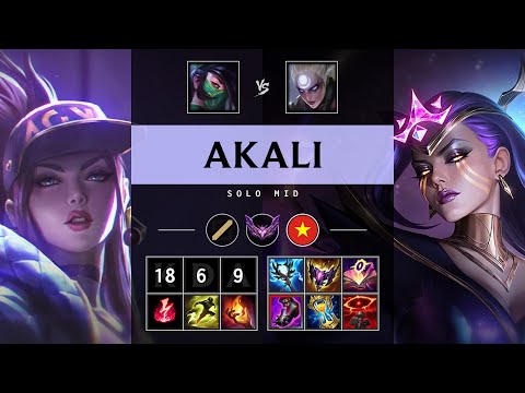 Akali Mid vs Diana - VN Master Patch 25.12