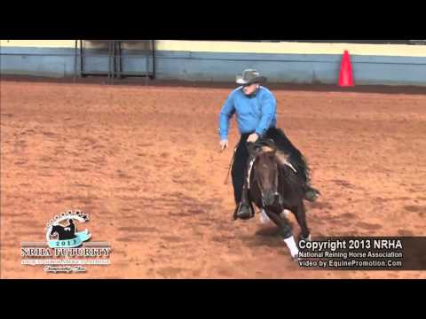 Spookamatic second go Futurity 2013