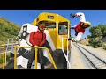 Surviving 1M Bounty On The Train In GTA 5 RP